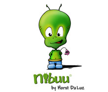 Nibuu Comic Alienfigur